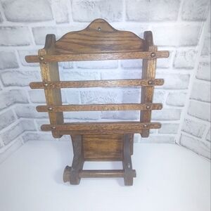 Wood Mag & TP holder